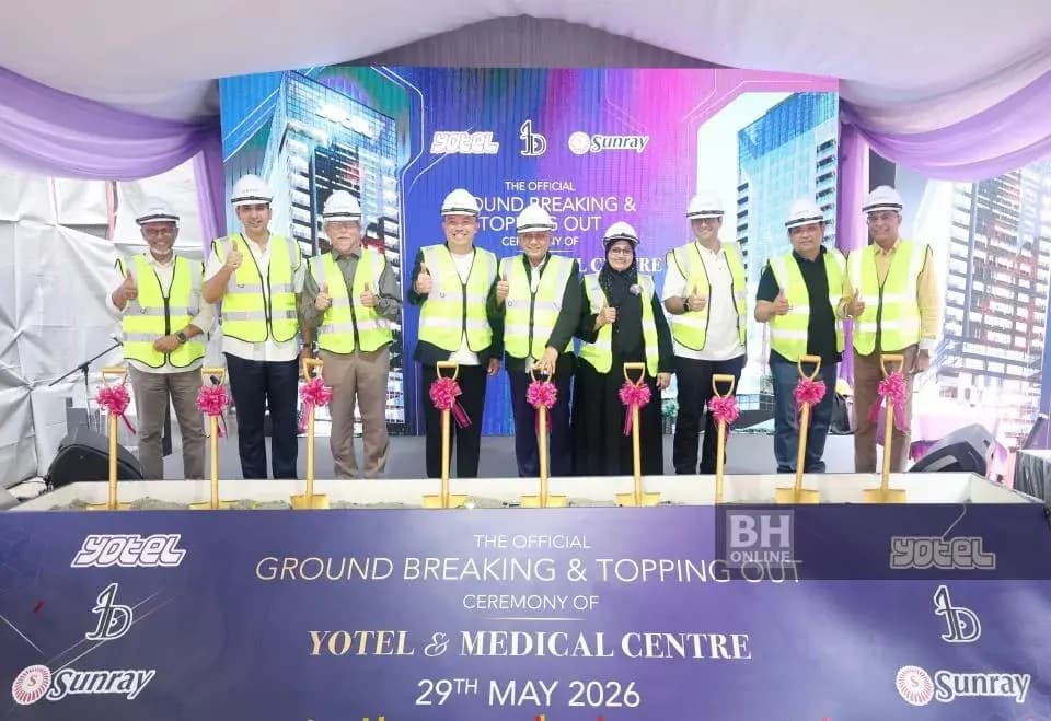 YOTEL & Medical Centre rai pencapaian fasa penting pembangunan di Kuala Lumpur