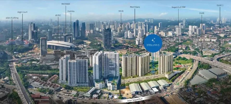 Stellaris tampil elegan, pelengkap pembangunan tiga fasa Riana Dutamas