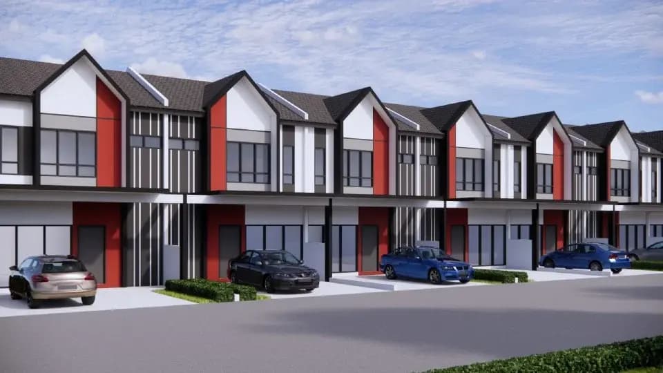 M K Land tawar rumah teres dua tingkat mampu milik di Ipoh